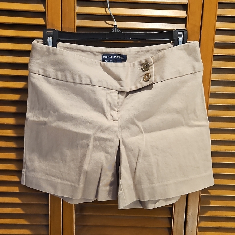 Boston Proper Beige Shorts